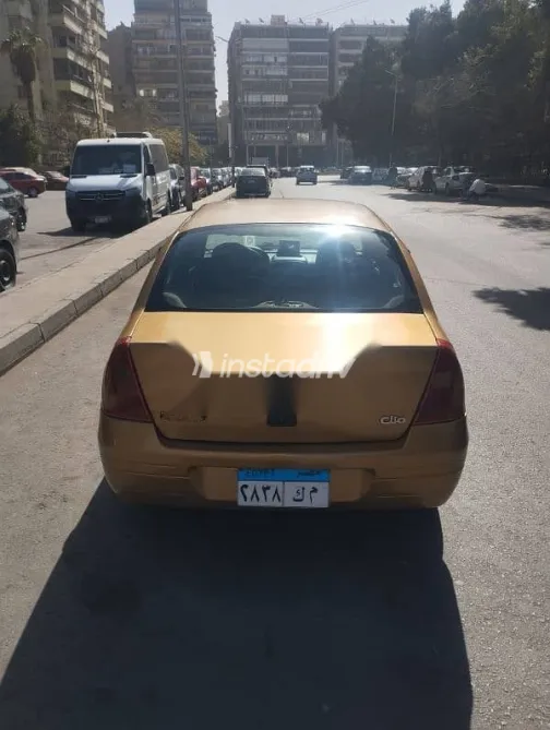 رينو كليو 2001 ذهبي مستعملة للبيع - 4