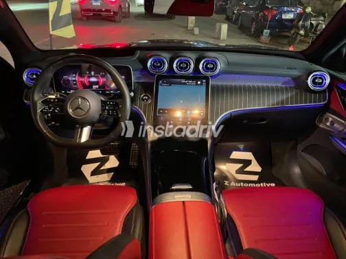 مرسيدس GLC 200 2024 أسود مستعملة للبيع - 5