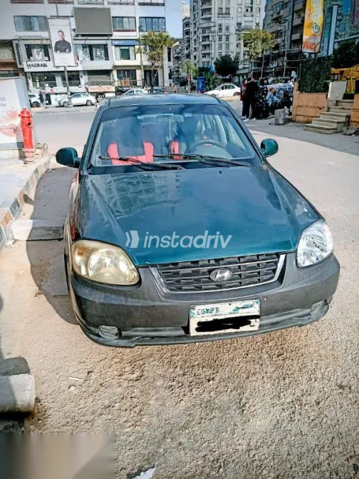 Hyundai Verna 2004 Green Used for Sale - 2