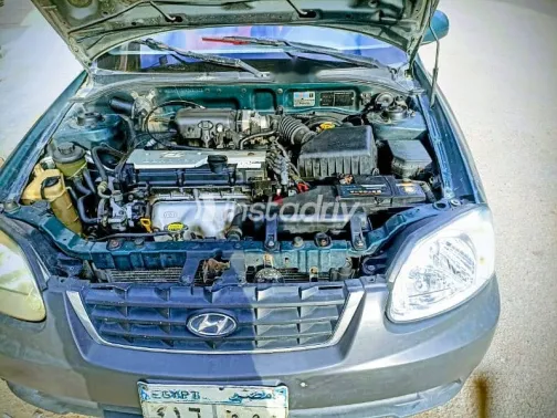 Hyundai Verna 2004 Green Used for Sale - 3