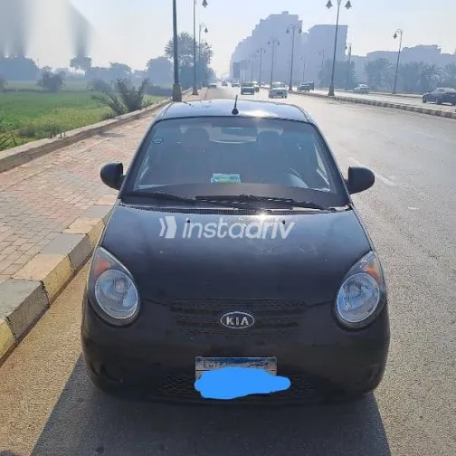 كيا بيكانتو 2010 أسود مستعملة للبيع - 1
