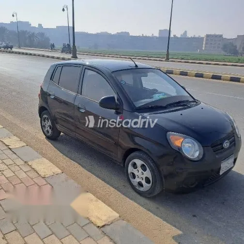 كيا بيكانتو 2010 أسود مستعملة للبيع - 3