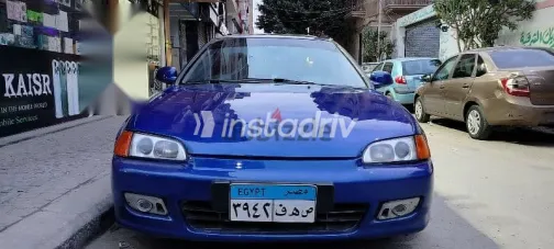 هوندا سيفك 1993 أزرق غامق مستعملة للبيع - 4