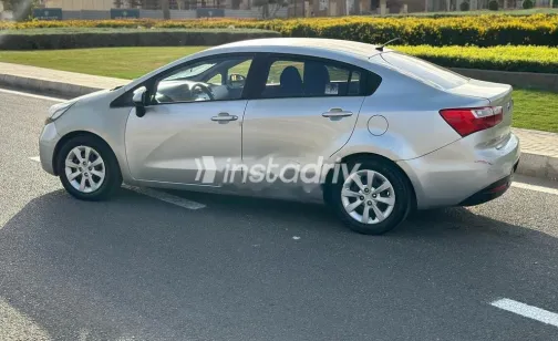 Kia Rio 2014 Gray Used for Sale - 3