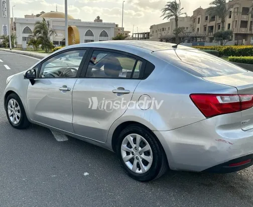 Kia Rio 2014 Gray Used for Sale - 4
