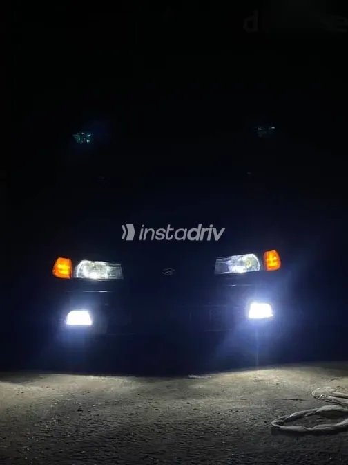 هيونداي اكسيل 1995 أسود مستعملة للبيع - 4