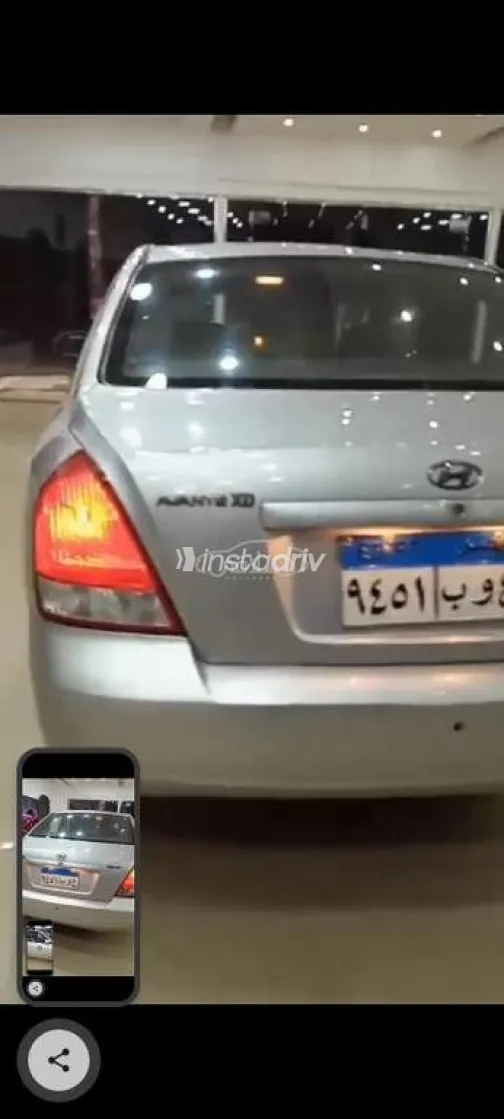 هيونداي افانتي 2002 فضي مستعملة للبيع - 5