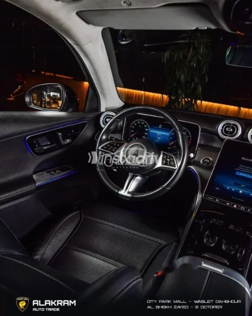 Mercedes GLC 200 2024 Black Used for Sale - 5