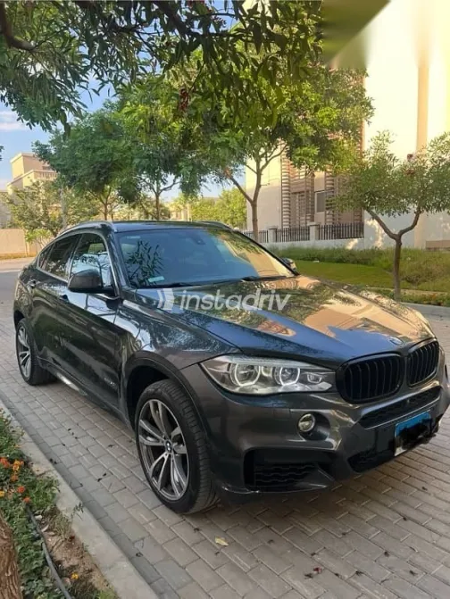 بي ام دبليو X6 2016 رمادي مستعملة للبيع - 1