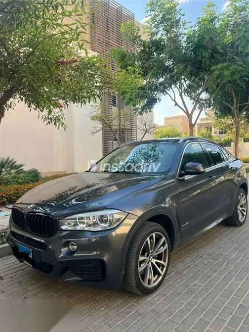 بي ام دبليو X6 2016 رمادي مستعملة للبيع - 2