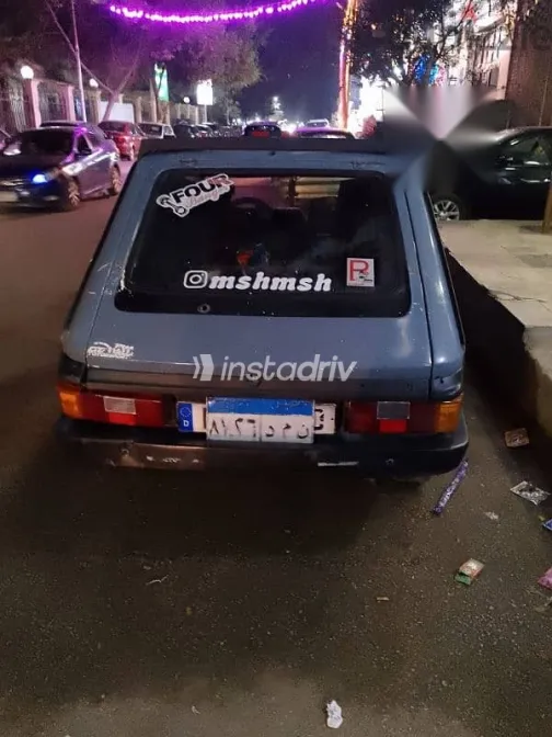 فيات 127 1986 أزرق غامق مستعملة للبيع - 4