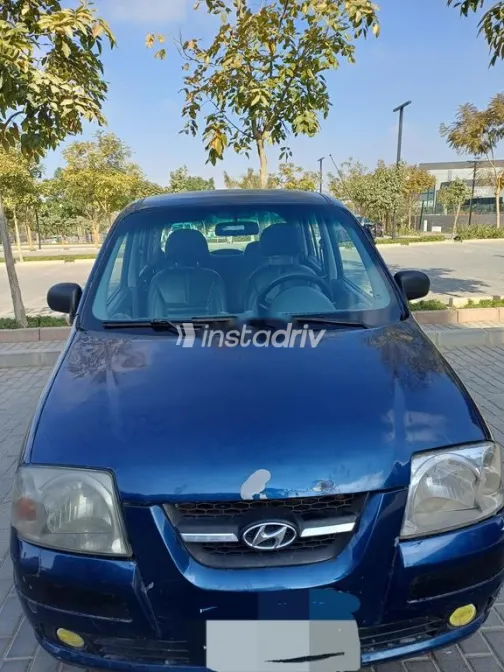 هيونداي اتوس 2008 أزرق غامق مستعملة للبيع - 5