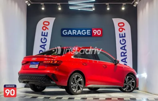 اودي A3 2025 أحمر مستعملة للبيع - 4