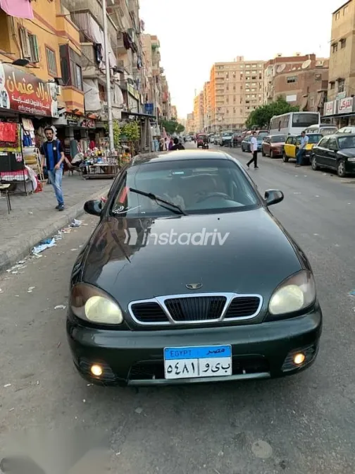 دايو لانوس 2005 رمادي مستعملة للبيع - 4