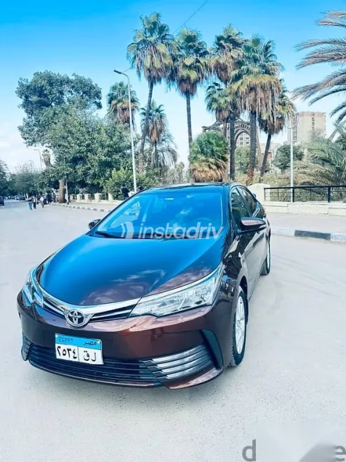 تويوتا كورولا 2019 بني مستعملة للبيع - 2