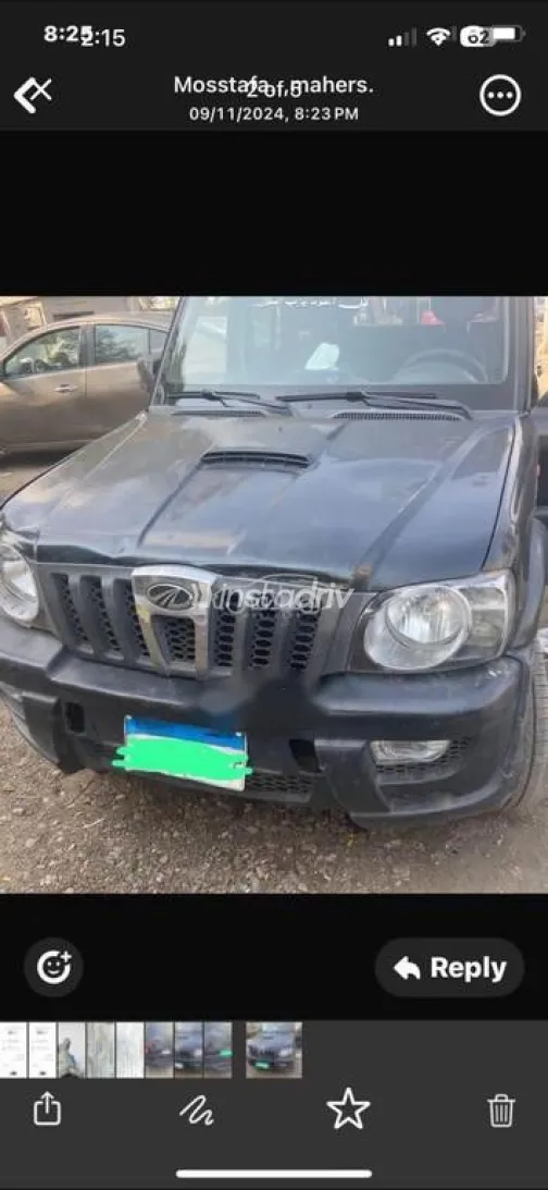 Mahindra Scorpio 2010 Black Used for Sale - 1