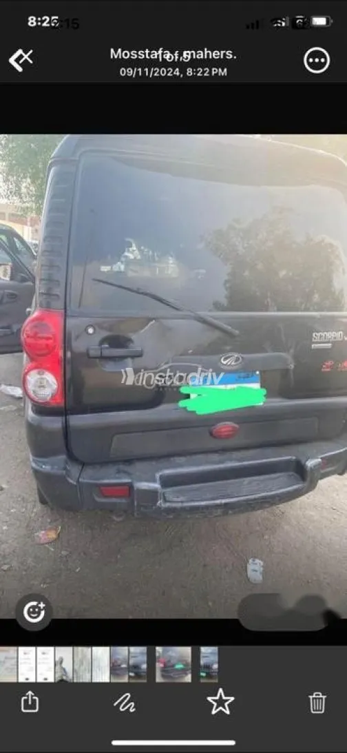 Mahindra Scorpio 2010 Black Used for Sale - 2