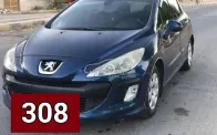 بيجو 308 2009 أزرق مستعملة للبيع