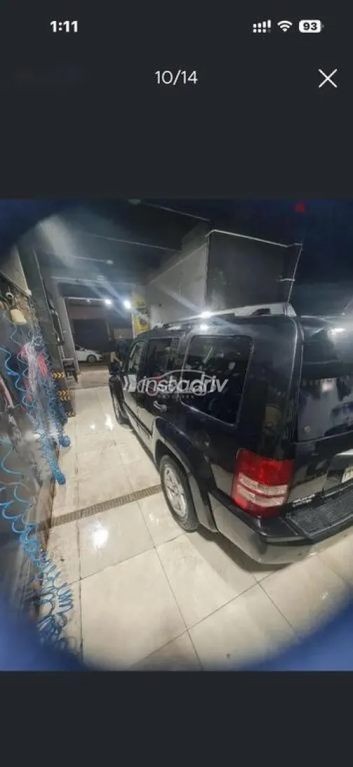 جيب شيروكي 2011 أسود مستعملة للبيع - 5