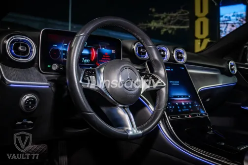 مرسيدس C 180 2022 أبيض مستعملة للبيع - 6