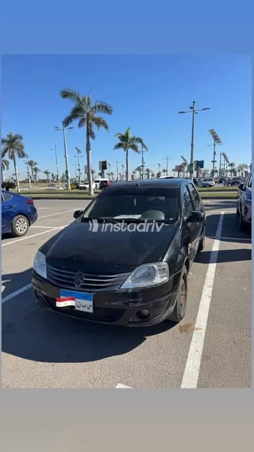 Renault Logan 2012 Black Used for Sale - 1