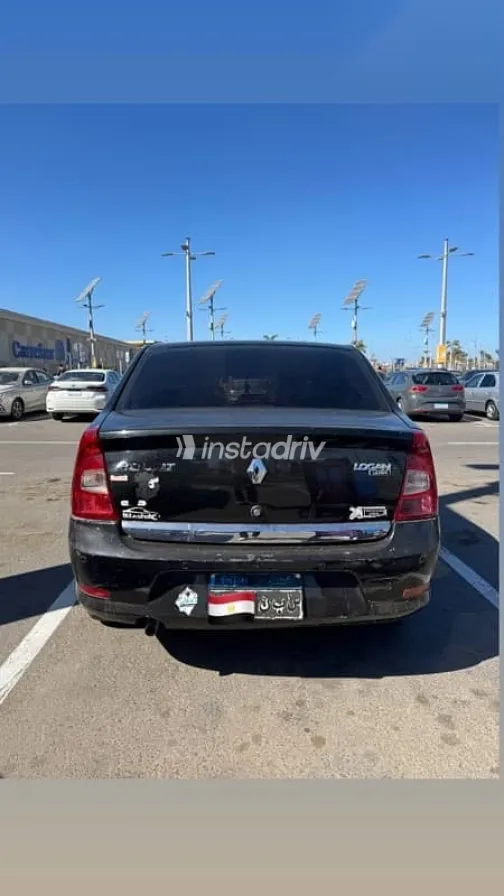 Renault Logan 2012 Black Used for Sale - 2