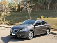 نيسان سنترا 2017 بني مستعملة للبيع