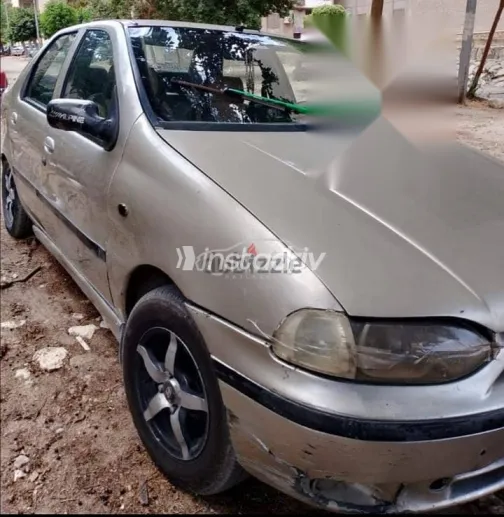 فيات سينا 2001 فضي مستعملة للبيع - 2