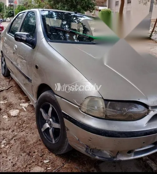 فيات سينا 2001 فضي مستعملة للبيع - 8