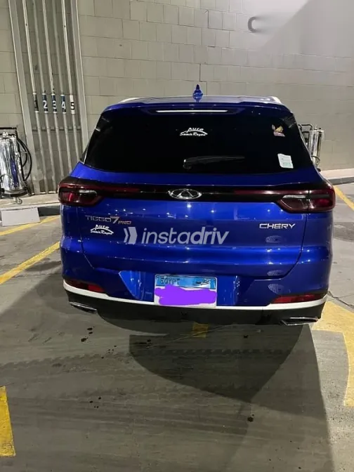 شيرى تيجو 2024 أزرق غامق مستعملة للبيع - 4