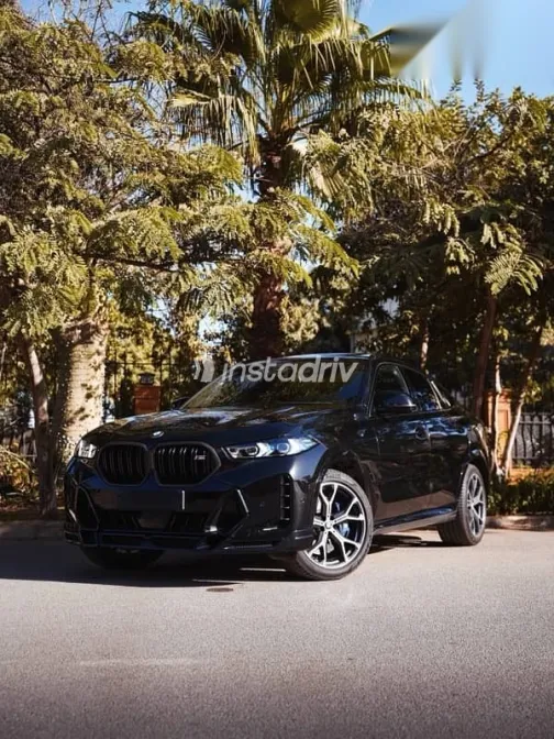 بي ام دبليو X6 2024 أسود مستعملة للبيع - 2