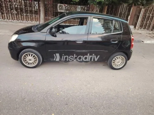 كيا بيكانتو 2009 أسود مستعملة للبيع - 3