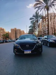 مازدا 3 2016 أسود مستعملة للبيع