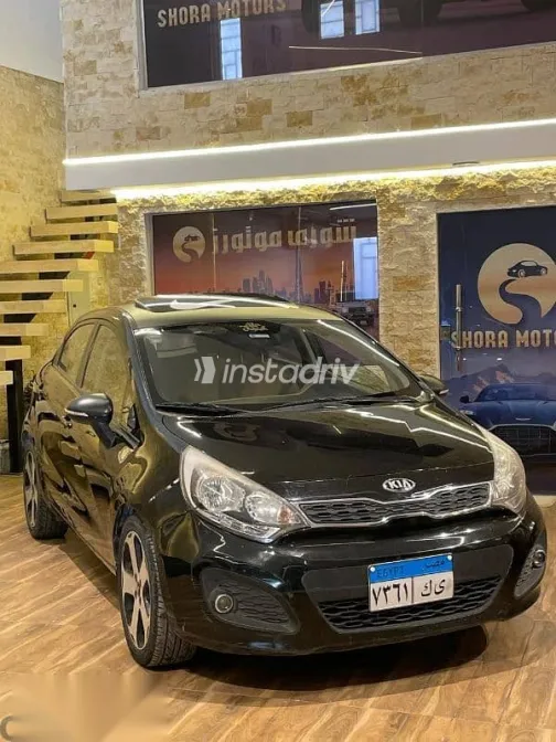 Kia Rio 2015 Black Used for Sale - 1