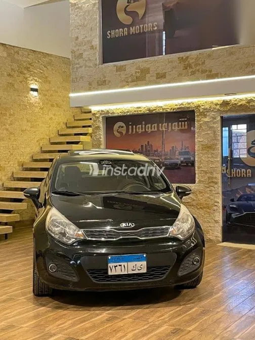 Kia Rio 2015 Black Used for Sale - 2