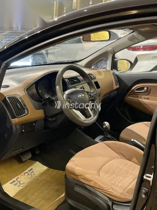 Kia Rio 2015 Black Used for Sale - 3