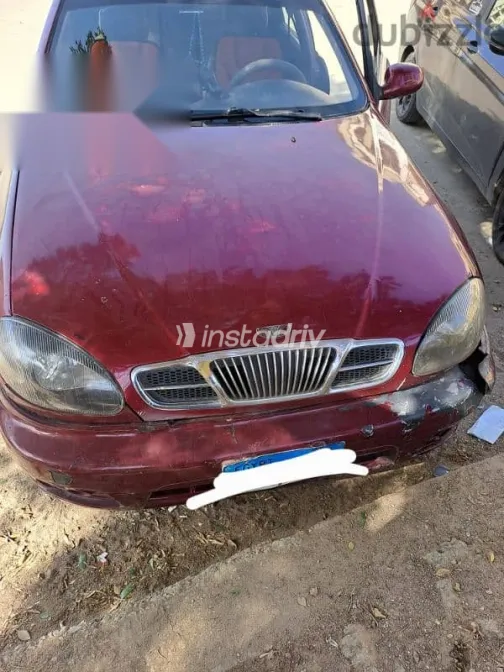 Daewoo Lanos 2000 Burgundy Used for Sale - 3