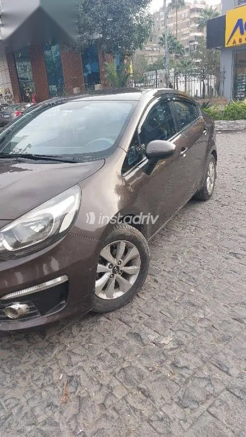 كيا ريو 2016 بني مستعملة للبيع - 3