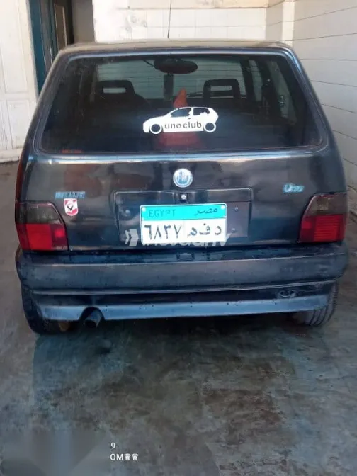 فيات اونو 1994 أسود مستعملة للبيع - 7