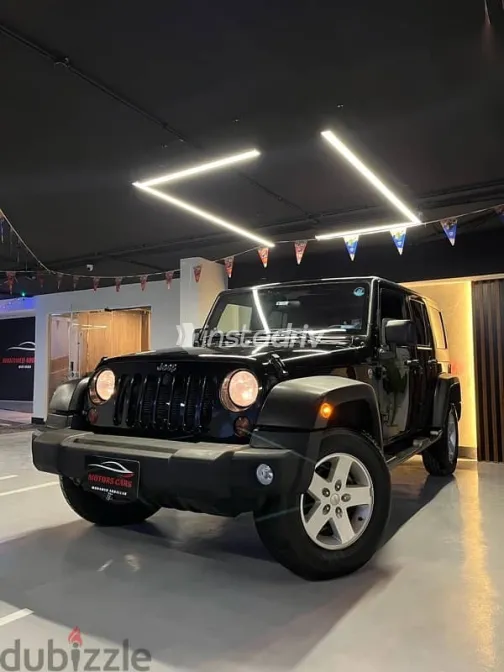 جيب رانجلر 2012 أسود مستعملة للبيع - 2