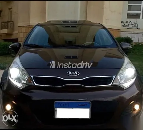 Kia Rio 2014 Brown Used for Sale - 1