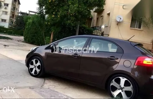 Kia Rio 2014 Brown Used for Sale - 3