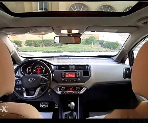 Kia Rio 2014 Brown Used for Sale - 4