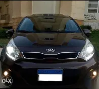 كيا ريو 2014 بني مستعملة للبيع