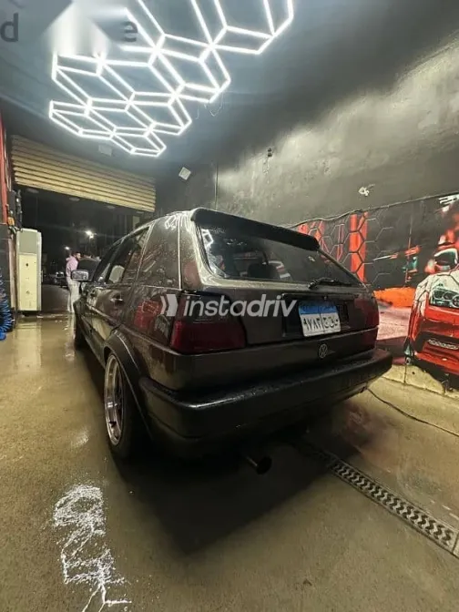 فولكس فاغن جولف 1989 فضي مستعملة للبيع - 7