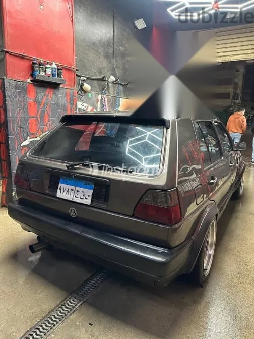 فولكس فاغن جولف 1989 فضي مستعملة للبيع - 10
