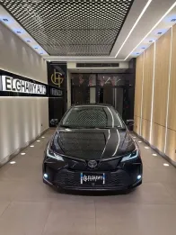 تويوتا كورولا 2024 أسود مستعملة للبيع