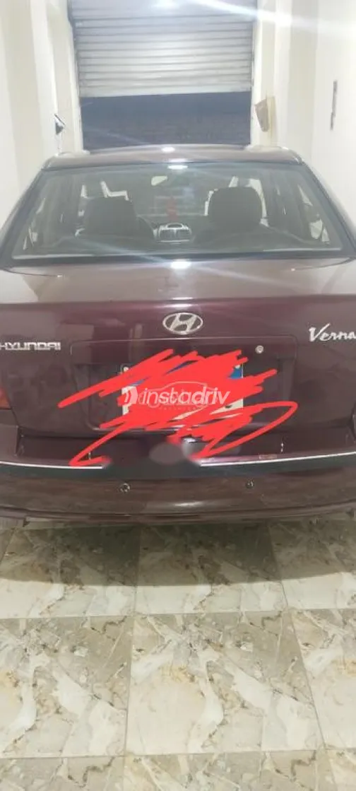 Hyundai Verna 2013 Dark Red Used for Sale - 1
