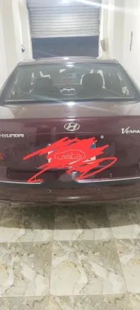 Hyundai Verna 2013 Dark Red Used for Sale