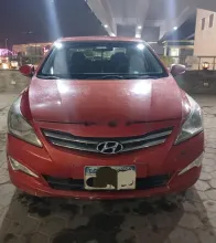 Hyundai Solaris 2017 Dark Red Used for Sale